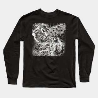 Spawn White Pencil Long Sleeve T-Shirt